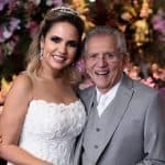 Renata Domingues e Carlos Alberto de Nóbrega (Foto: Reprodução / Instagram)
