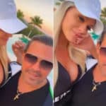 Eduardo Costa e Mariana Polastreli assumem romance (Foto: Reprodução)