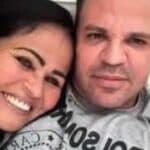 Eduardo Costa ao lado de sua mãe, Maria (Foto: Reprodução / Instagram) 