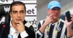 Botafogo - Renato Paiva e John Textor (Foto: Reprodução) 