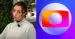 Catia Fonseca e logo da Globo (Fotos: Reproduções / YouTube / GloboPlay)