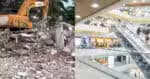Demolição de shopping (Foto: Reprodução) 