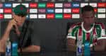 Renato Gaúcho e Jhon Arias (Foto: Divulgação/Fluminense)
