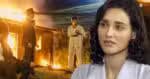 Incêndio em Êta Mundo Melhor! e Filomena (Foto: Reprodução / Globo / Montagem TV Foco)

