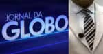 Jornal da Globo confirma morte de apresentador de TV após briga (Foto: Reprodução/Montagem TV Foco)