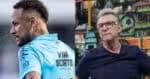 Neto crava desfecho de Neymar no Santos - Montagem / TV FOCO