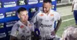Soteldo e Neymar no Santos (Foto: Divulgação/Santos)