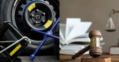 É obrigatório ter estepe no carro Veja a lei de trânsito em vigor (Foto: Montagem/Correio do Dia)