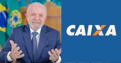 Ilustração de Lula e benefício da Caixa - Foto Reprodução Internet