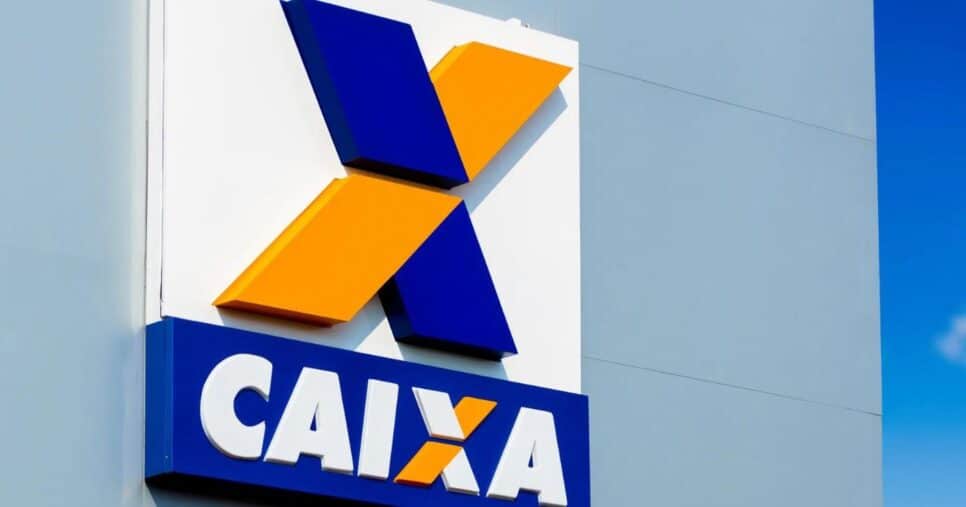 Ilustração de fachada da Caixa com saque - Foto Reprodução Internet