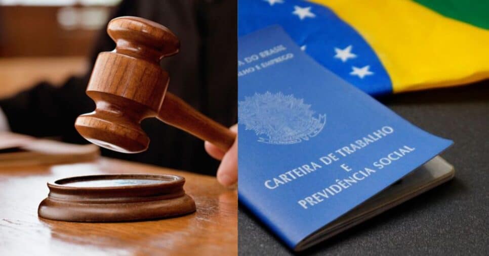 Ilustração de lei trabalhista e CLT - Foto Reprodução Internet