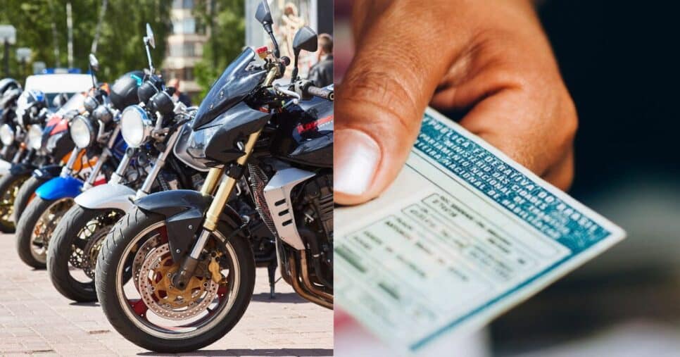 Ilustração de motos em julho e CNH - Foto Reprodução Internet