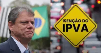 Nova lei de Tarcísio em SP livra motoristas do pagamento do IPVA  (Foto: Montagem/Correio do Dia)