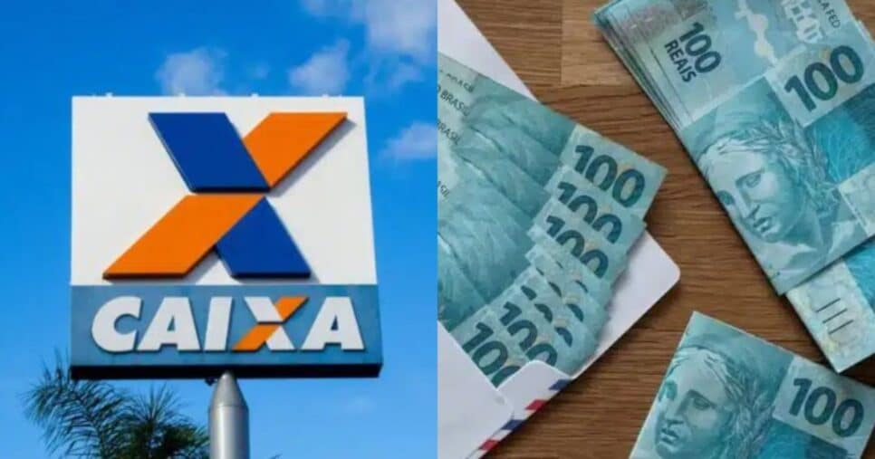 Ilustração saque Caixa