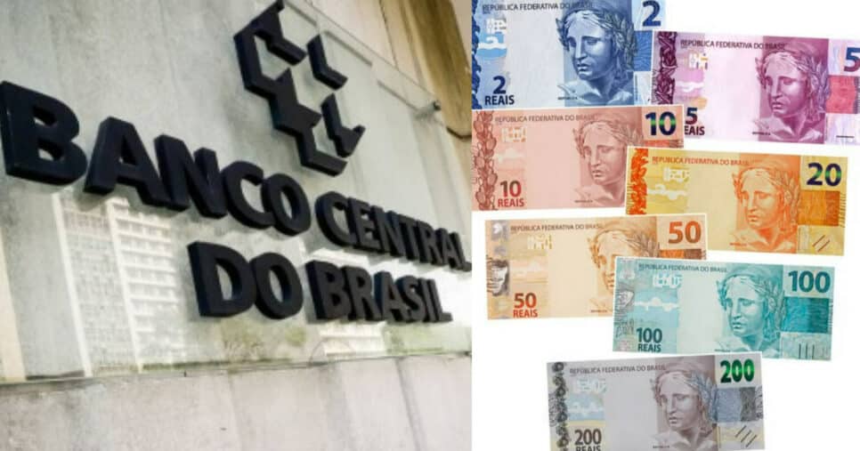 Banco Central confirma 5 cédulas do real extintas no Brasil (Foto: Reprodução/Montagem TV Foco)