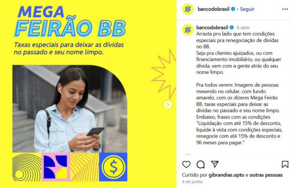 Banco do Brasil anuncia novidade (Foto: Reprodução)