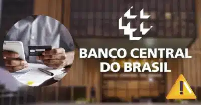 Ilustração de suspensão imediata de conta e alerta do Banco Central (Foto: Reprodução / Canva / Montagem Correio do Dia)