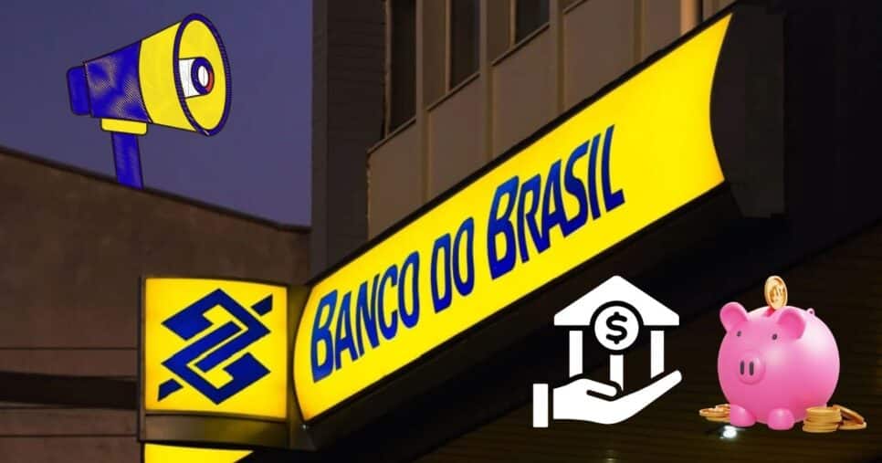Ilustração de comunicado do Banco do Brasil (Foto: Reprodução / Canva / Montagem Correio do Dia)