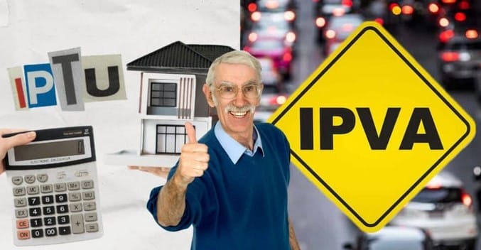 Isenção do IPTU e IPVA aos idosos (Foto: Reprodução / Canva)