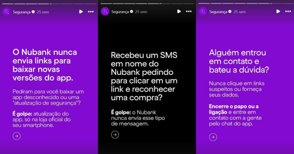 Nubnak compartilha aviso como forma de alerta clientes (Foto: Reprodução/Montagem TV Foco)