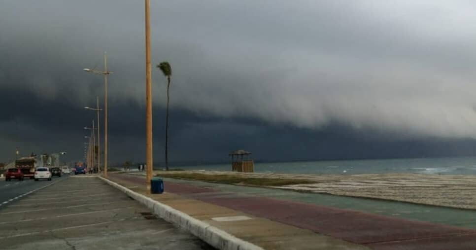 Cidade vê tempo virar no inverno (Foto: Uriel Ramos/Leitor Metro1)